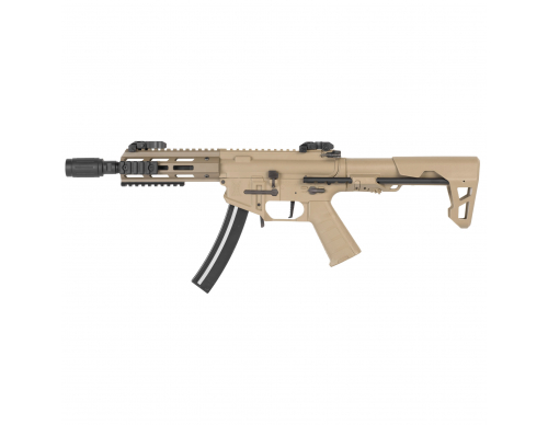 Страйкбольный пистолет-пулемет (King Arms) PDW 9mm SBR M-LOK (DE)