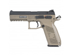 Страйкбольный пистолет (KJW) CZ P-09 Duty (ASG Licensed) - TAN